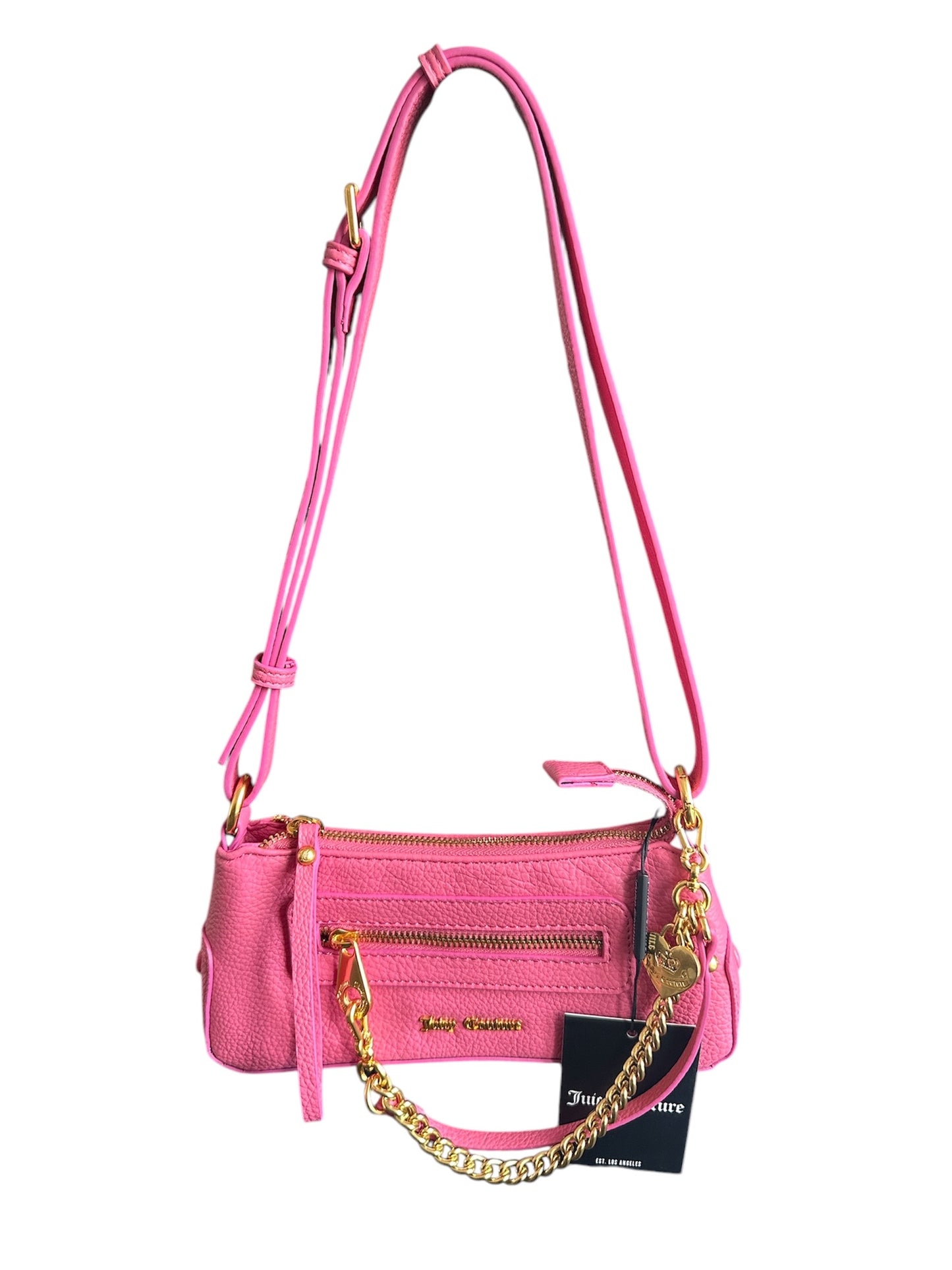 Juicy Couture Mini Bag – Pink & Gold Vintage vibes