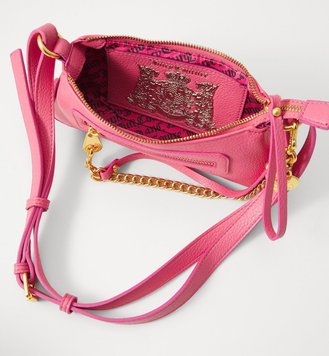 Juicy Couture Mini Bag – Pink & Gold Vintage vibes